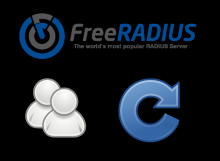 FreeRADIUS Reload User Database